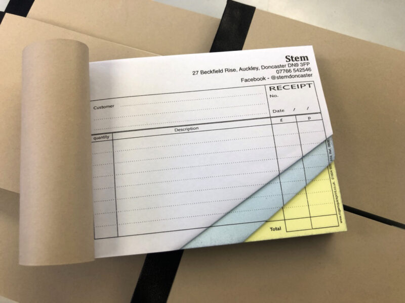 Herlitz 402 Carbonless Receipt A6 Horizontal 2 X 40 Blatt 1 - View #2